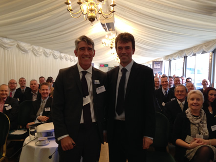 Pic: Grant Jamieson and Right Honourable Tom Brake MP.